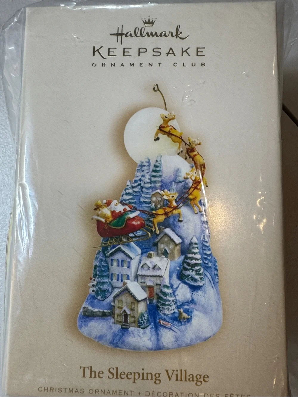 Hallmark Santa’s Sleigh Ornament - The Sleeping Village